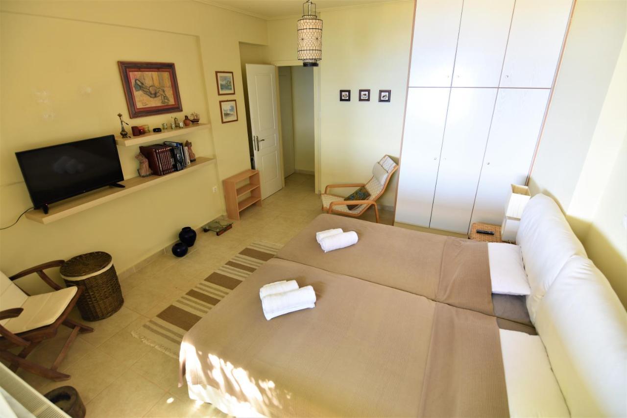 Blue Bay View - Beach House Vathirrevma Екстер'єр фото