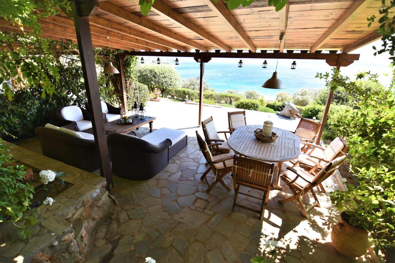 Blue Bay View - Beach House Vathirrevma Екстер'єр фото